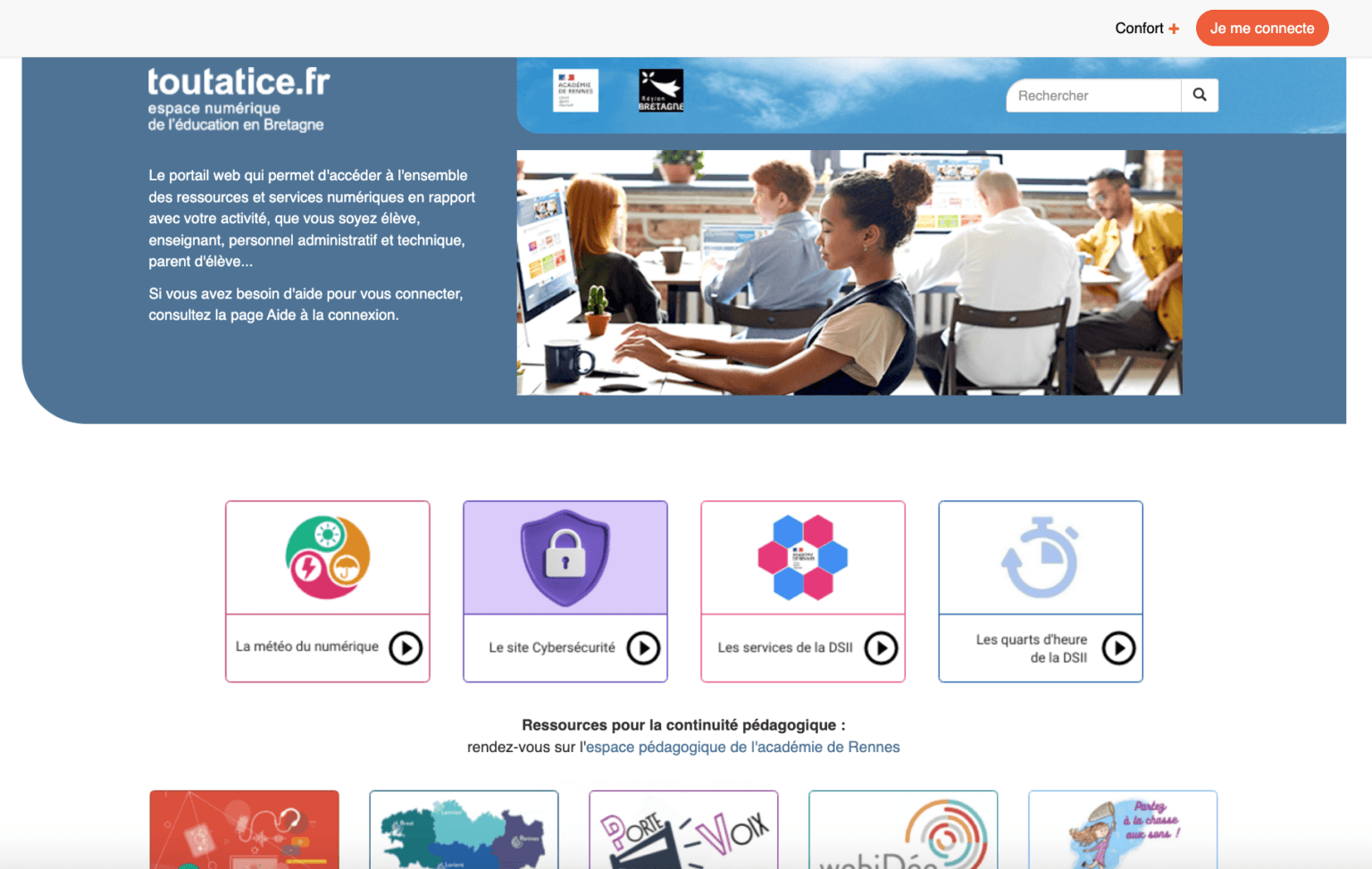 Toutatice : comment se connecter à ce portail numérique ? toutatice