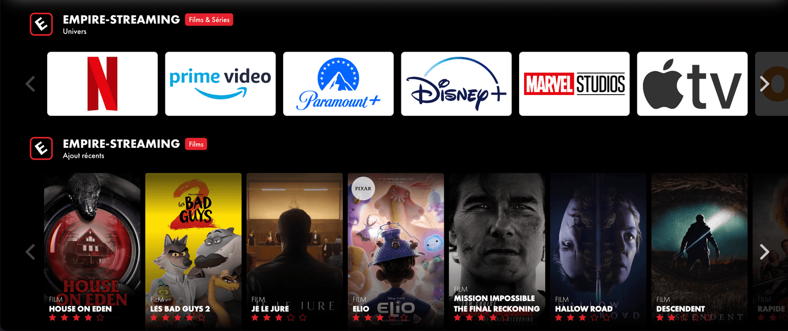 empire streaming nouvelle adresse