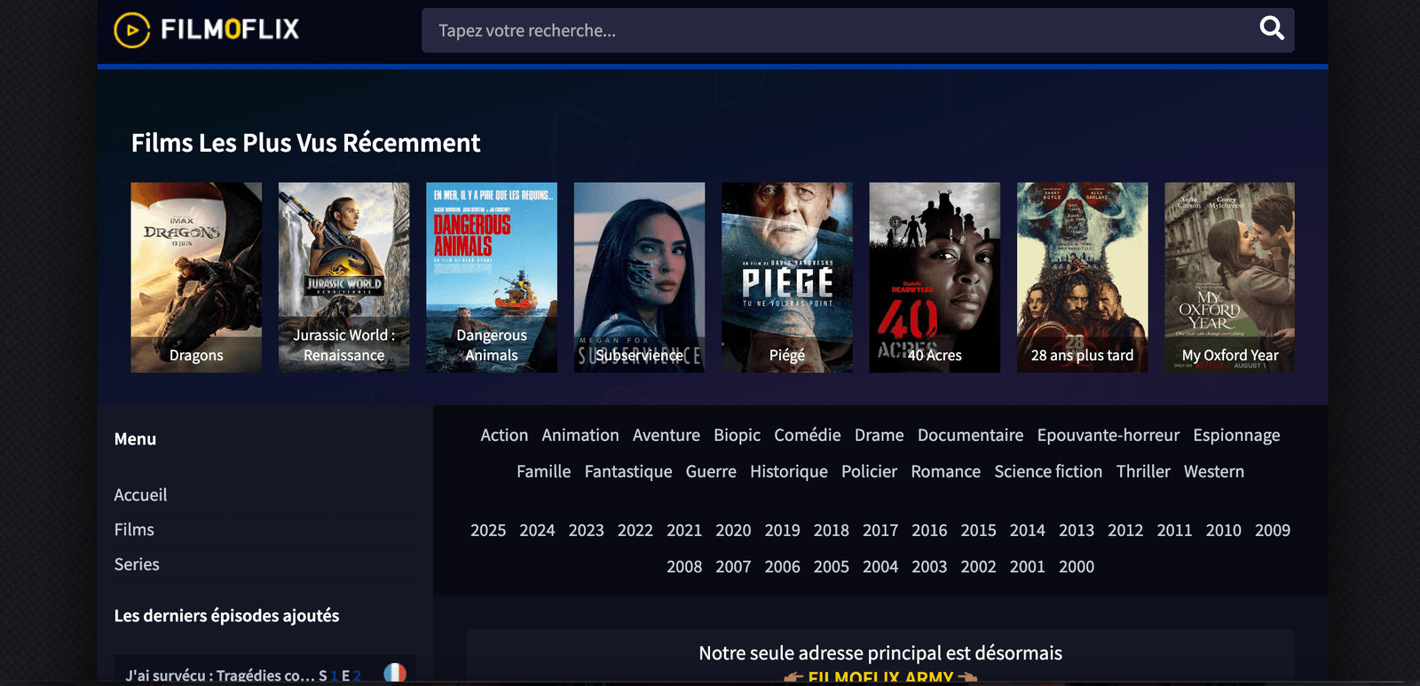 filmoflix films et séries